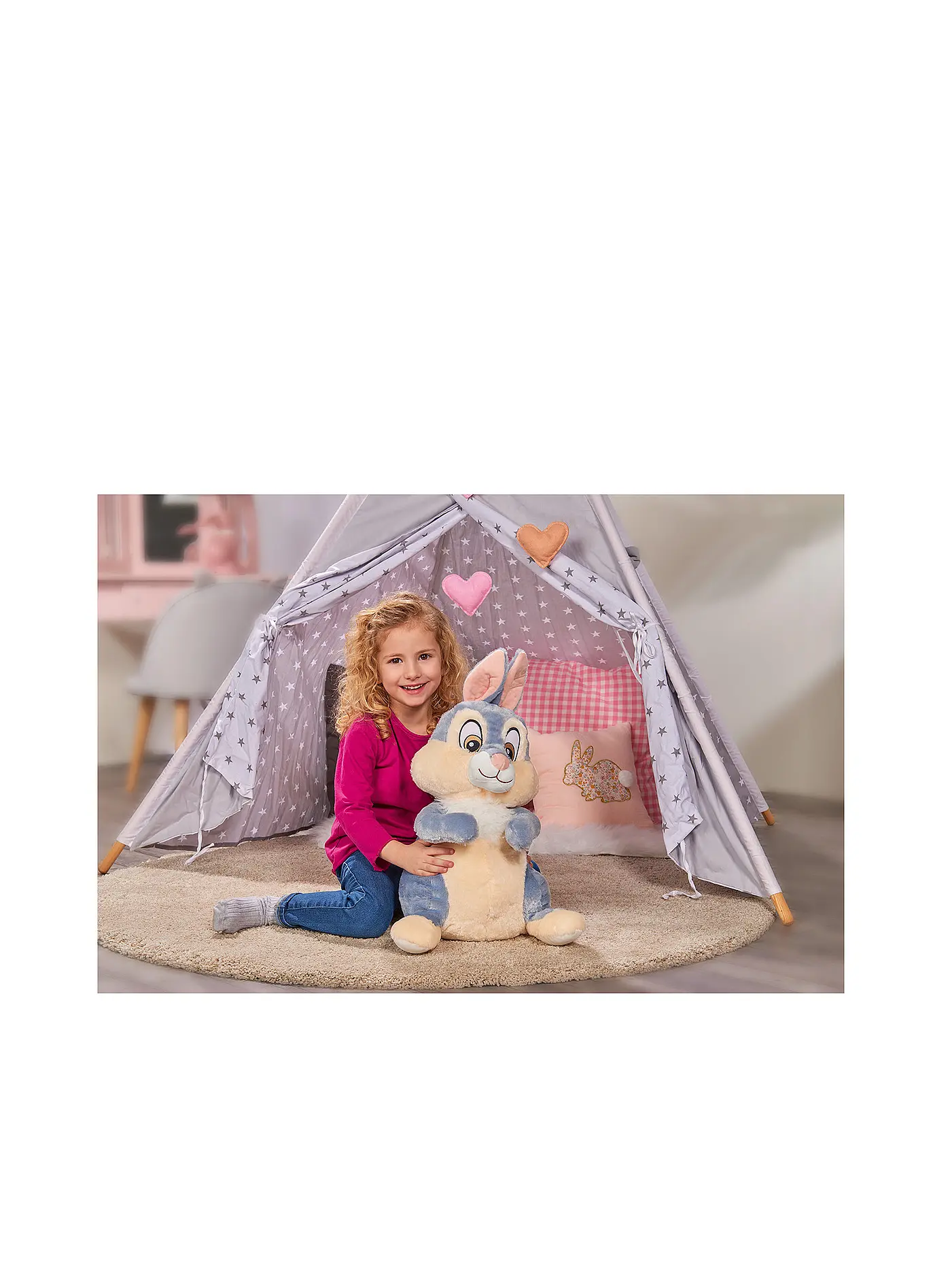 SIMBA | Disney Klassik Plüsch Klopfer 45cm | 